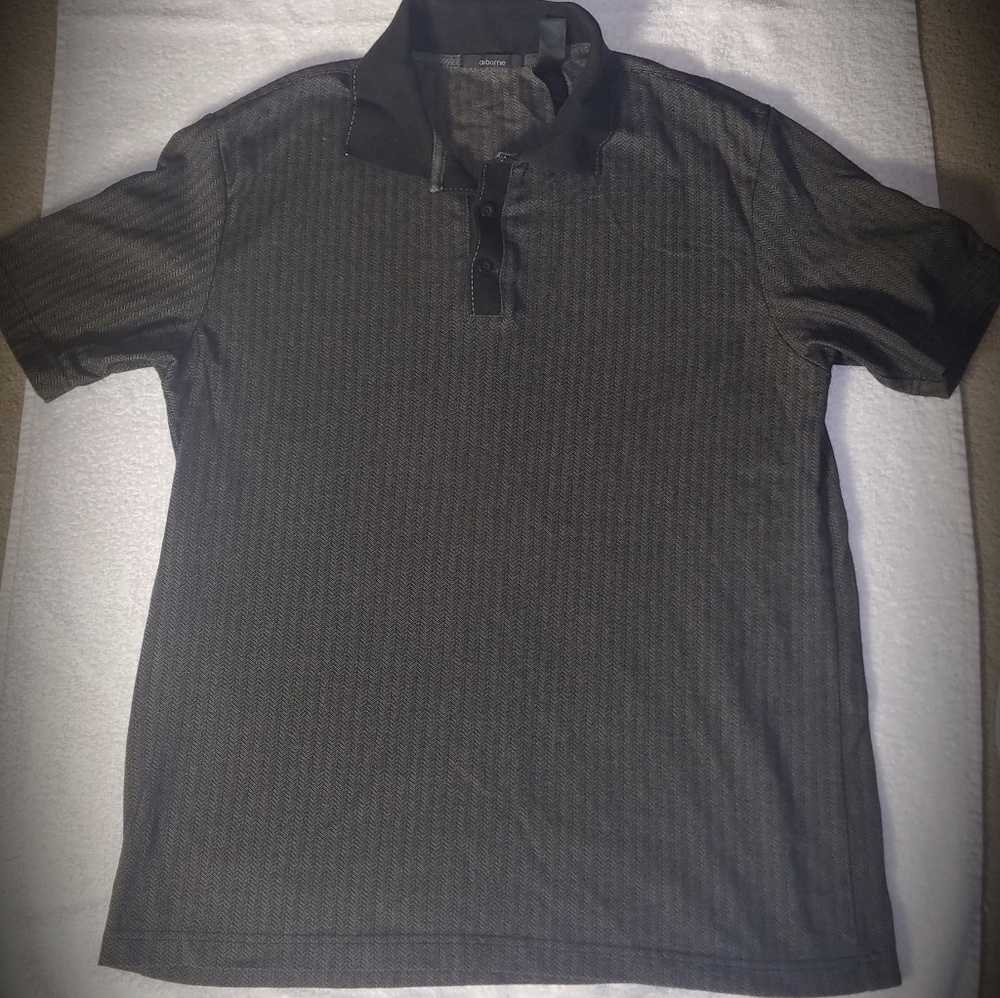 Men's Polo Shirt By Claiborne (Size L)